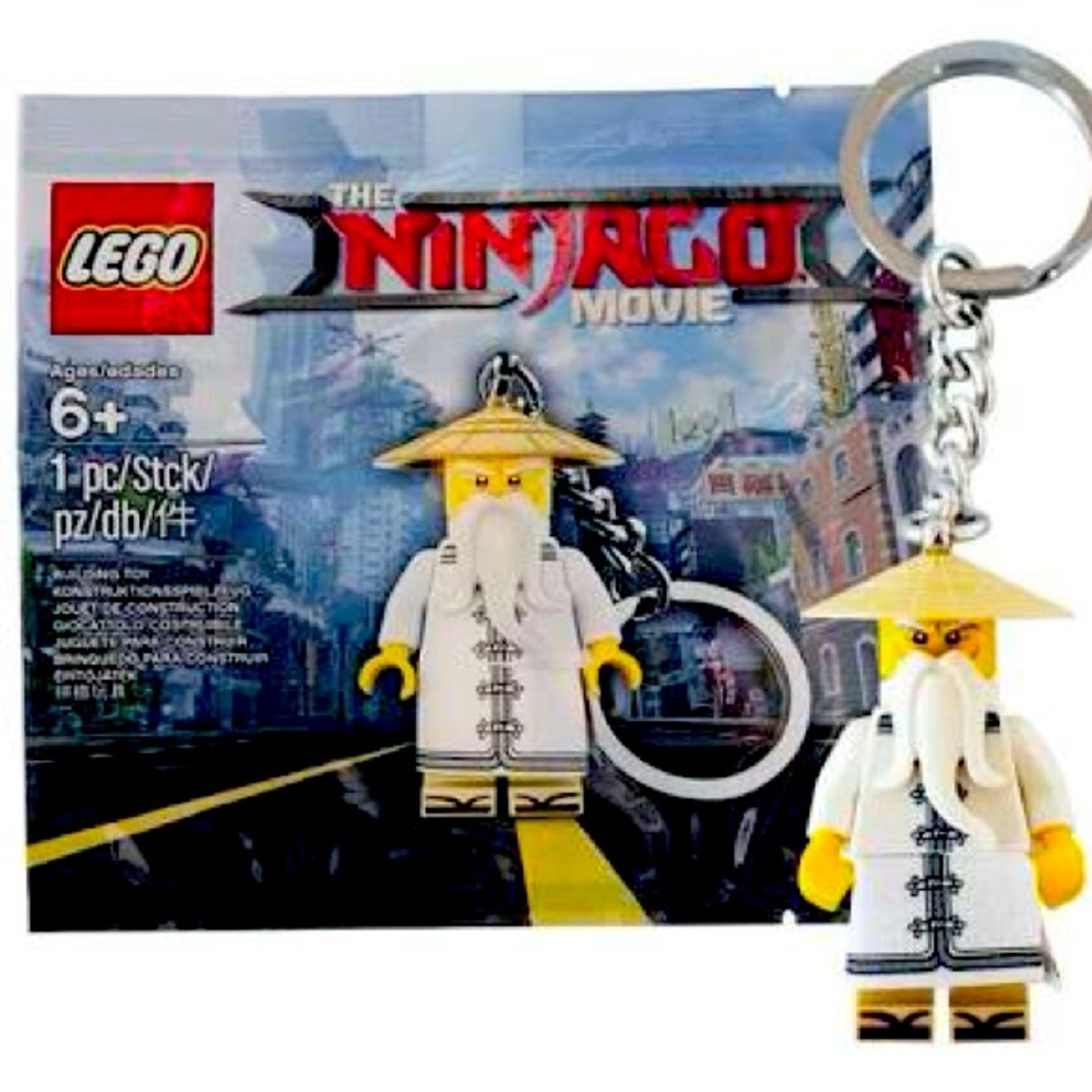 LEGO 5004915 The Lego Ninjago Movie Master Wu Keychain